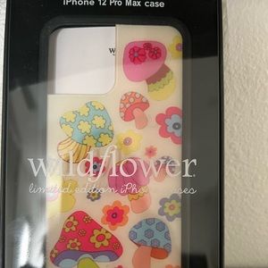 New in box wildflower mushroom phone case iPhone 12 Pro Max
